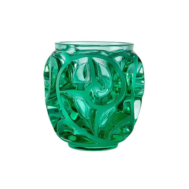 Tourbillons Vase grün groß