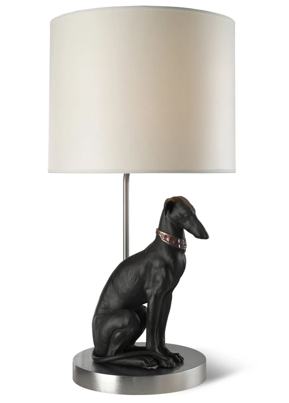 Lladro Lampe Pensive Greyhound
